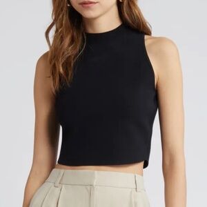 Open Edit Sculpt High Neck Tank Size Small